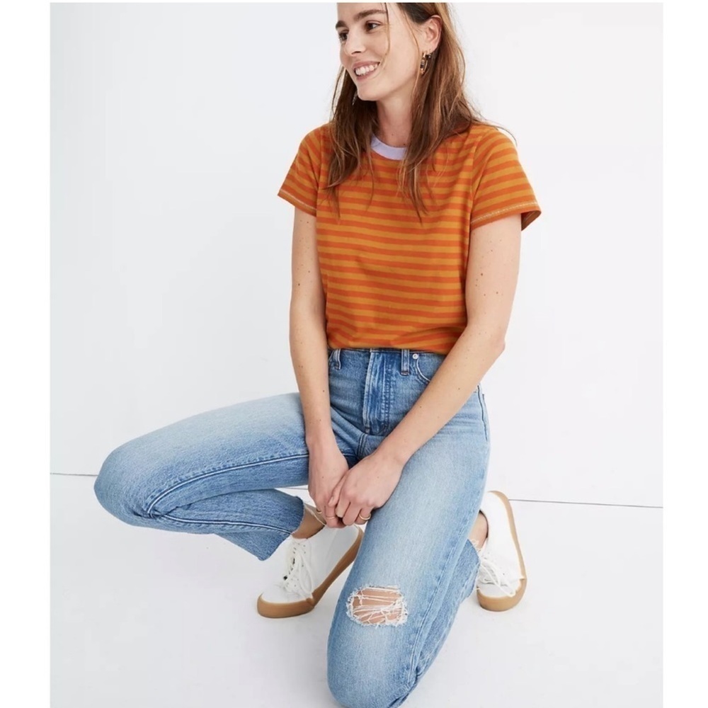 Madewell The Perfect Vintage Jean in Rosabelle Wash Distressed‎
